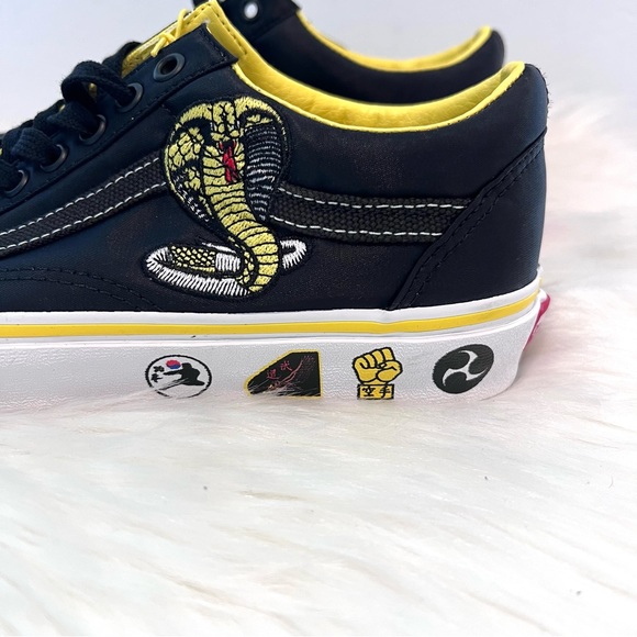 Vans Cobra Kai Low Skate Shoes Sneakers Tennis Shoes Old Skool Men 8  Women 9.5 - Picture 8 of 14